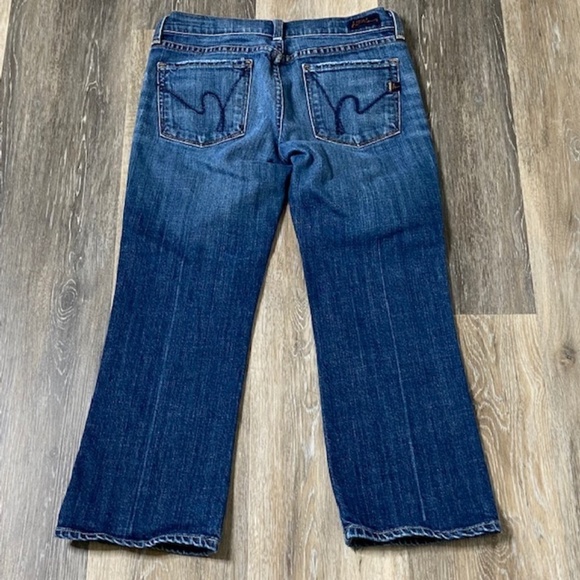 CITIZENS OF HUMANITY Kelly 063 Low Waist Crop Jean - Picture 7 of 11